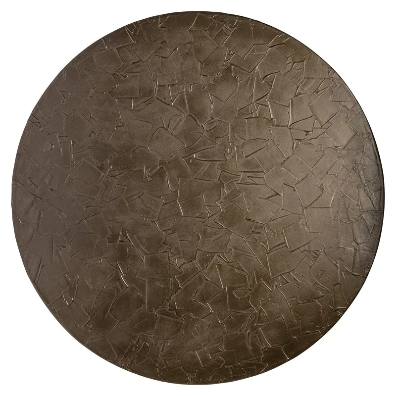 Wanddecoratie Diga - Ø110 - Brons