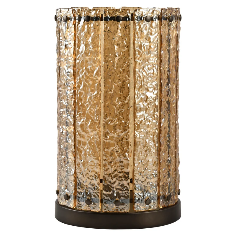 Windlicht Aura L - Amber glas