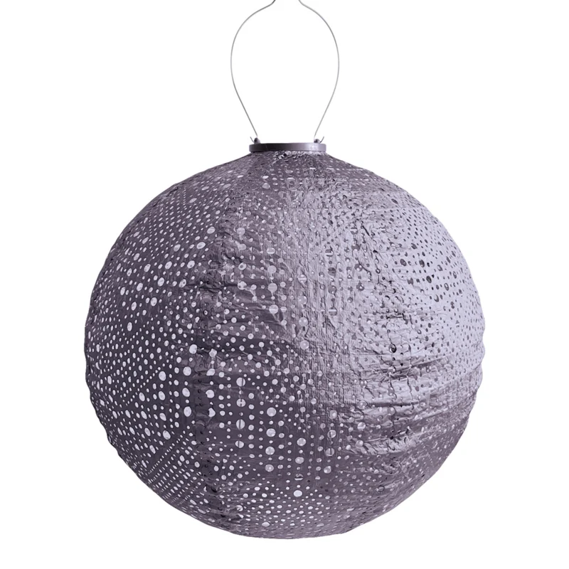 Solar Lampion Round - Verso Mauve Purple - 40 cm