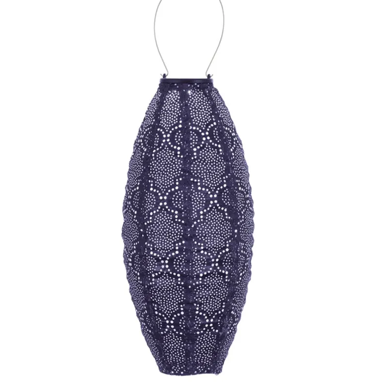 Solar Lampion Long Oval - Bazaar Future Dusk - 20 cm