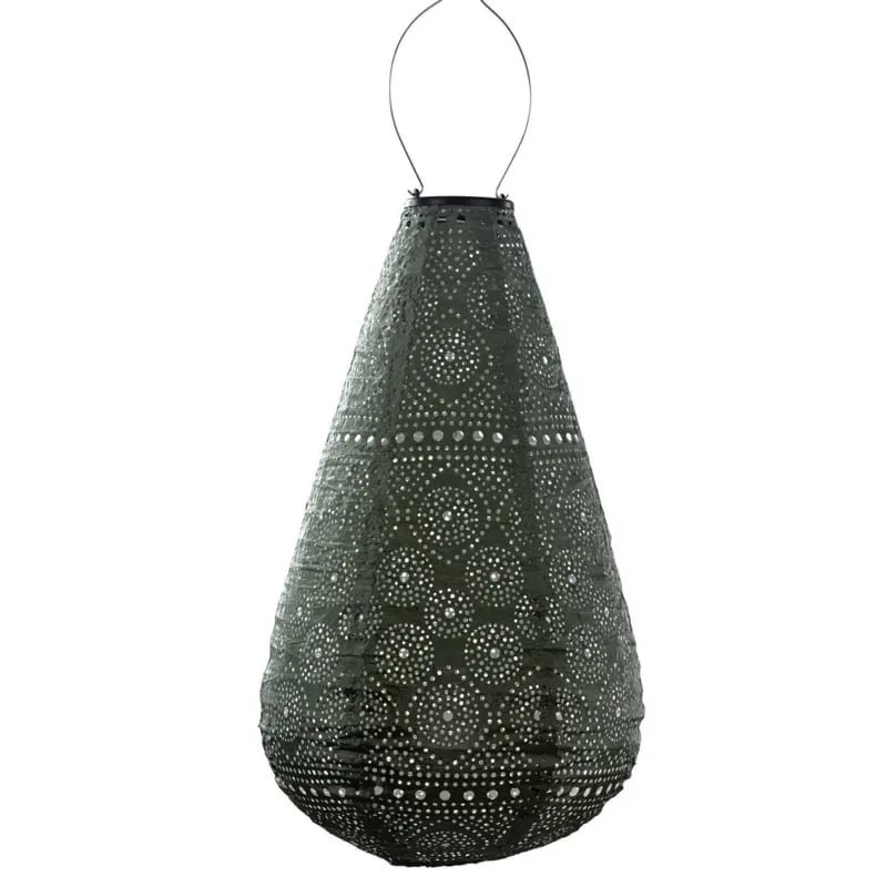 Solar Lampion Drop - Spectare Sage Green - 28 cm
