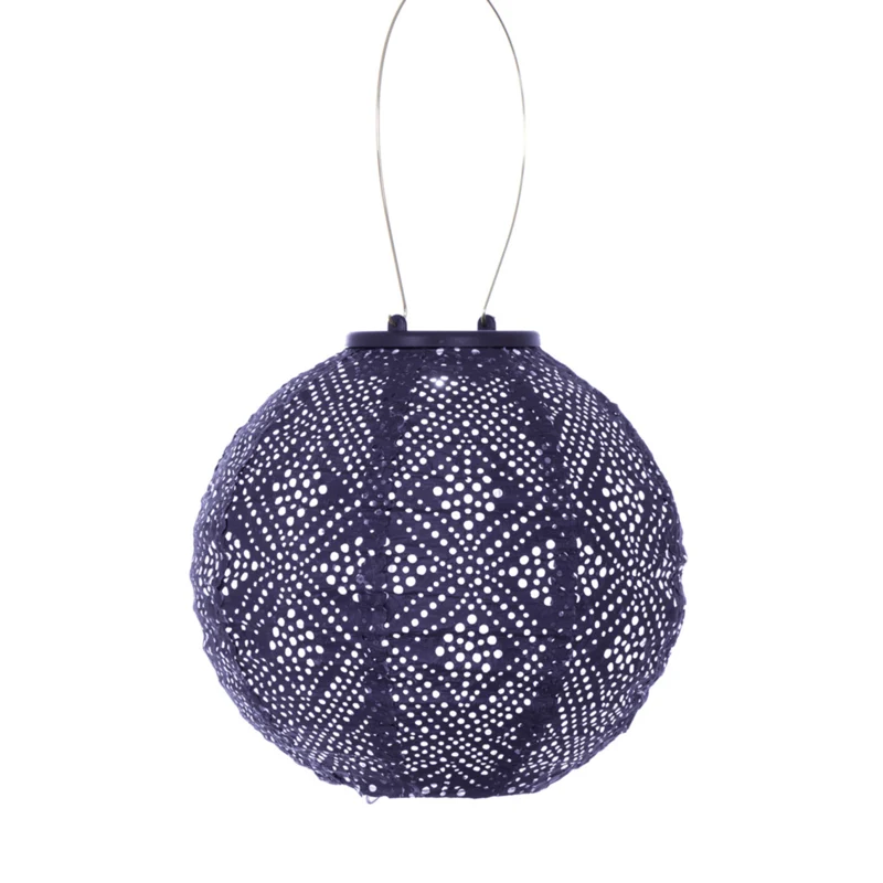 Solar Lampion Round - Topaze Future Dusk - 20 cm