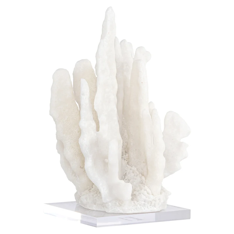 Decoratief object Lilly - Wit