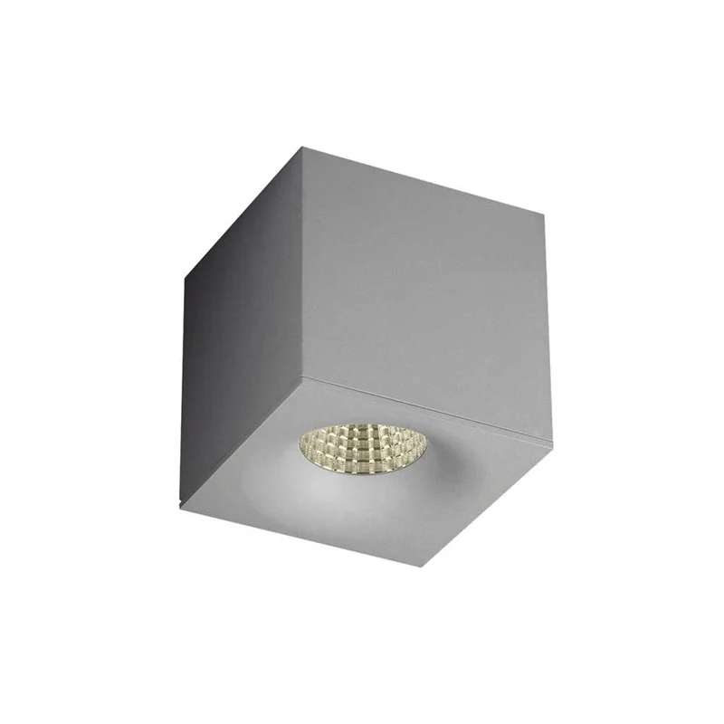 Artdelight Plafondlamp Brick - Grijs