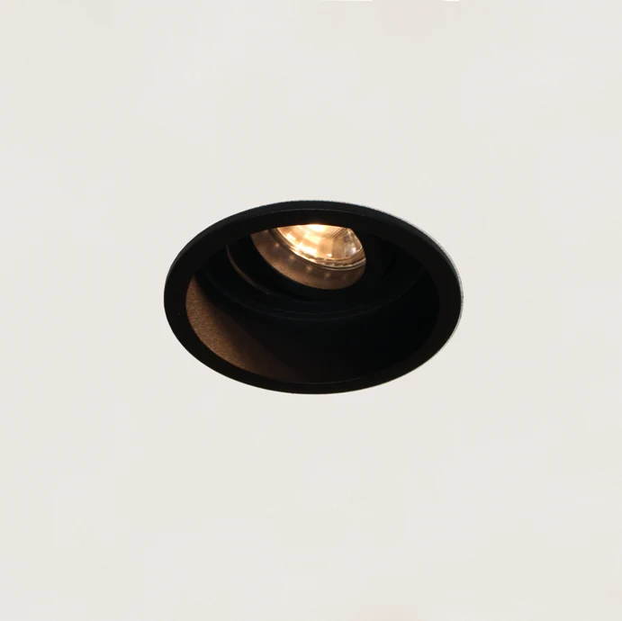 Artdelight Inbouwspot Rex Rond - Zwart