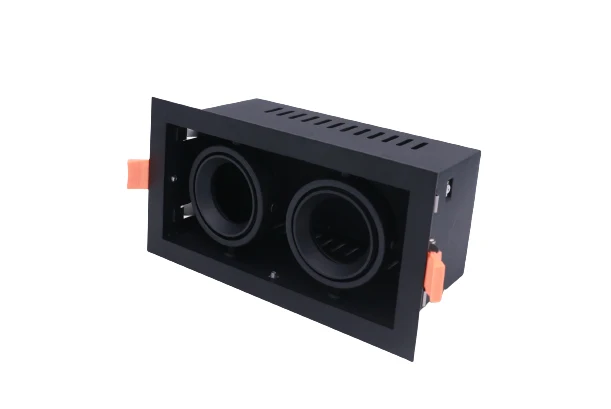 Artdelight Inbouwspot Tavira 2L - Zwart