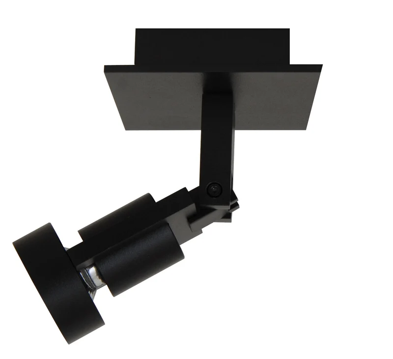 Artdelight Plafondlamp Tech 1L - Zwart