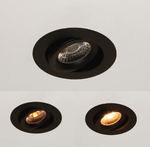 Artdelight Inbouwspot Special - Zwart - Dim To Warm
