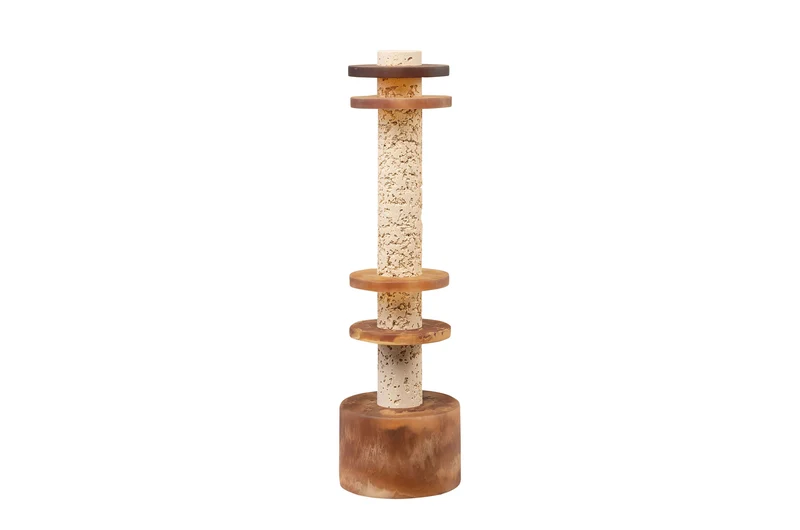 Deco object Strata - Cream