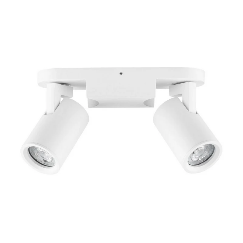 Nova Luce ESTO Dubbele plafondspot, zandwit, GU10, 2x10W