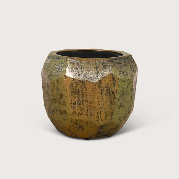 Plantenbak Morris - Goud - D37 H32