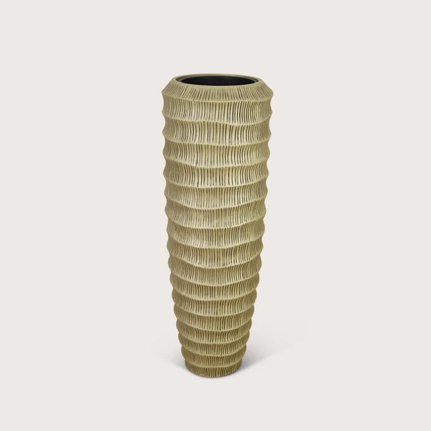 Plantenbak Ziggy - Beige - D37 H111