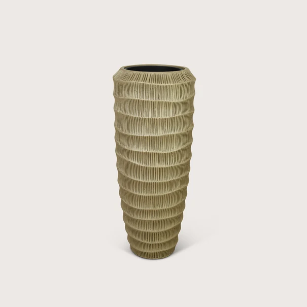 Plantenbak Ziggy - Beige - D37 H92