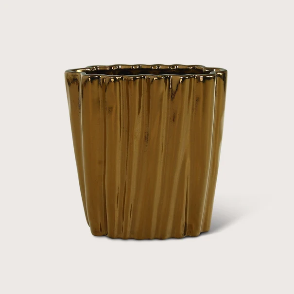 Vaas Fouldy - Goud - L25 B23 H25
