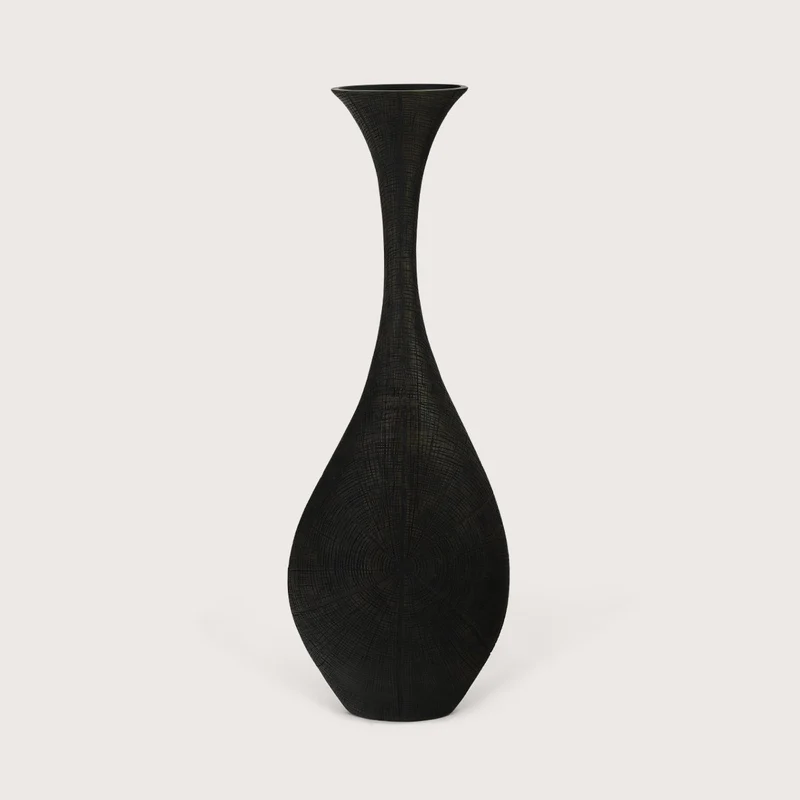 Vaas Oval Inez M - Zwart - 36x17,5 H102