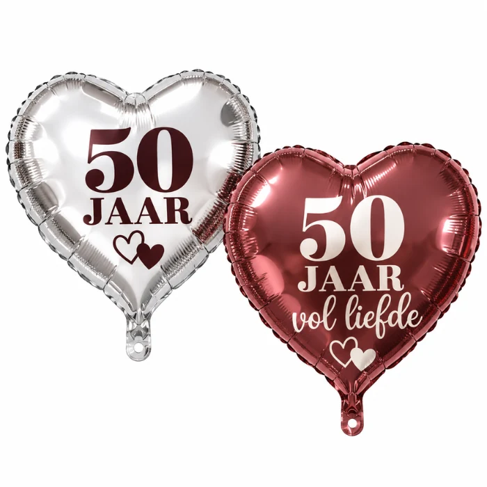 Folieballonnen 50 jaar Vol Liefde