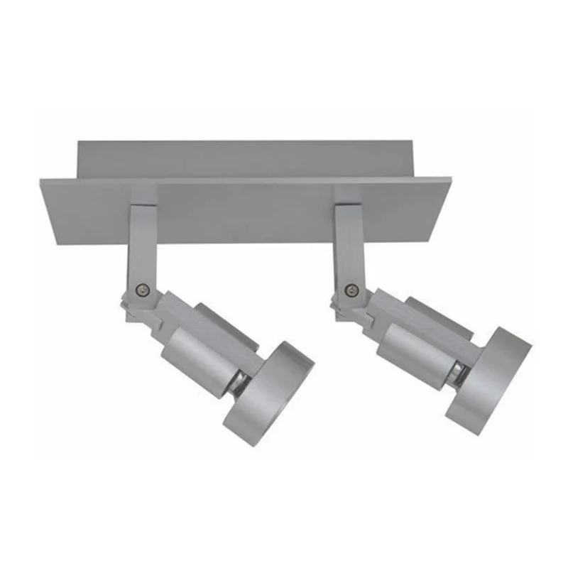 Artdelight Plafondlamp Tech 2L - Aluminium