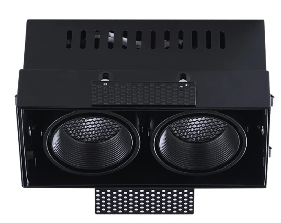 Artdelight Inbouwspot Trofa 2L - Zwart