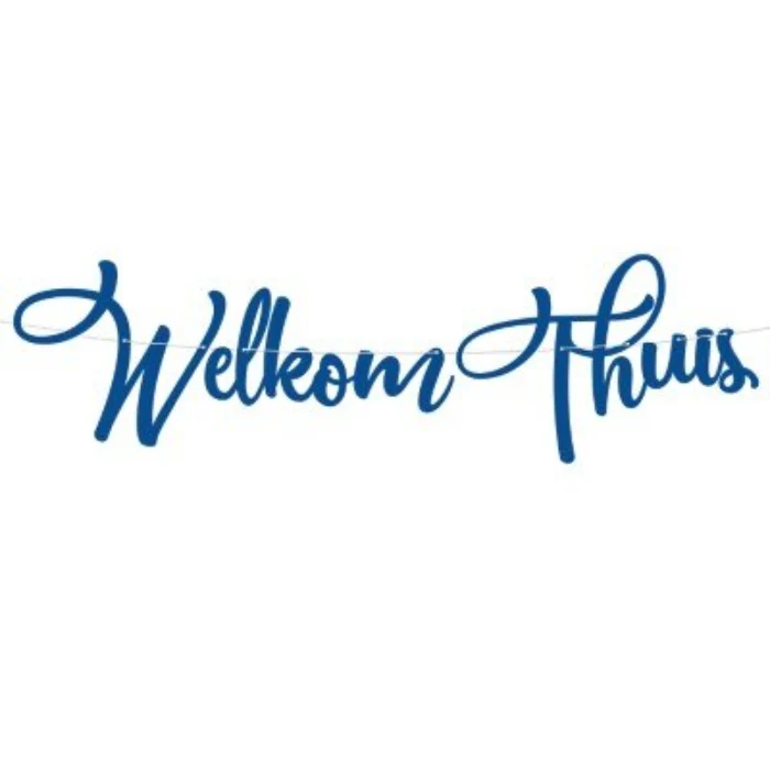 Letterslinger Welkom Thuis - 5 m