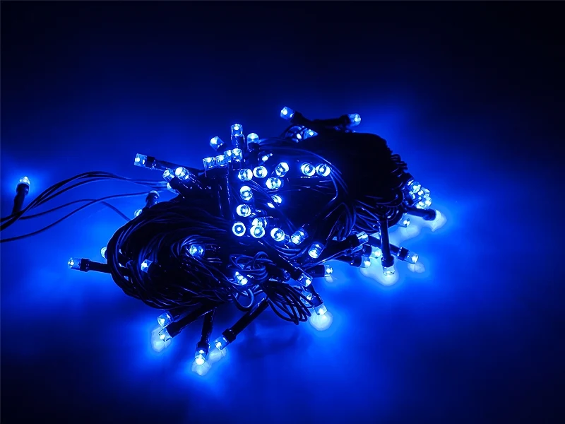 Kerstverlichting Blauw - 9.4 meter 100 LEDs - 7612