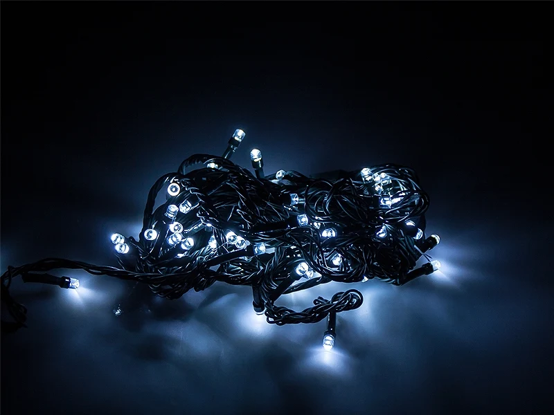Kerstverlichting Koud Wit - 9.4 meter 100 LEDs - 7611