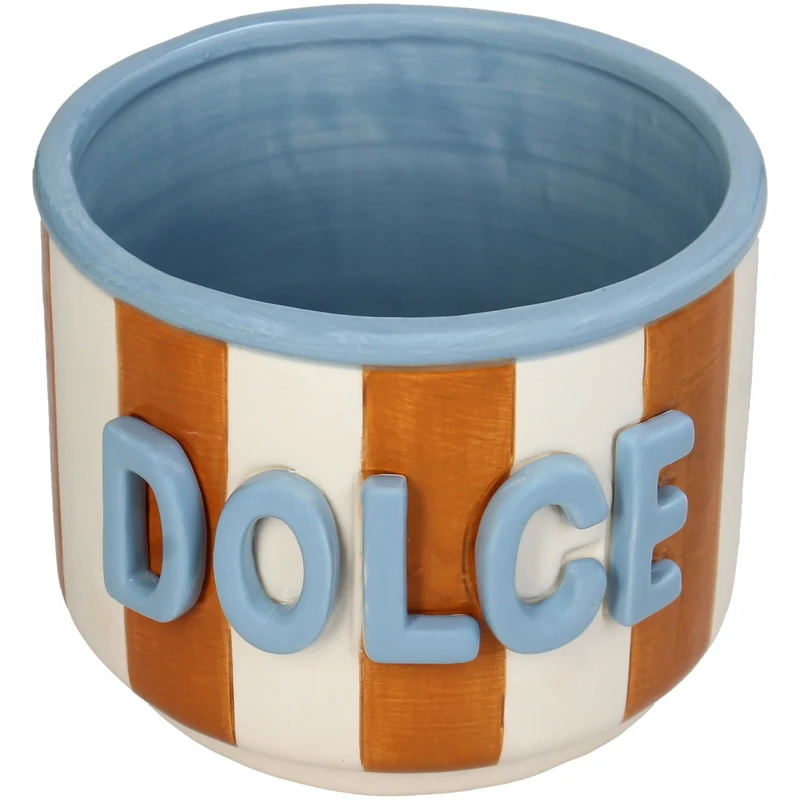 Planter Dolce Dolomite Multi 14.2x14.2x11.5cm