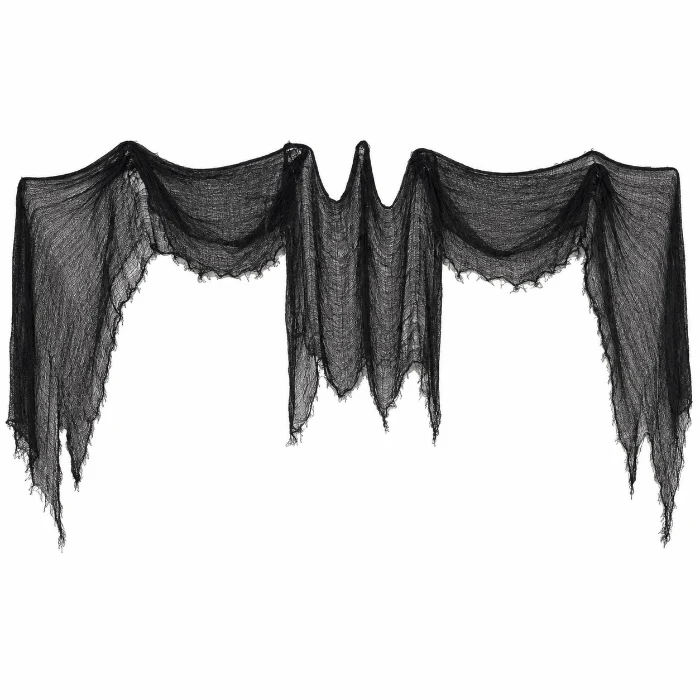 Decoratiedoek creepy zwart 76 x 198cm