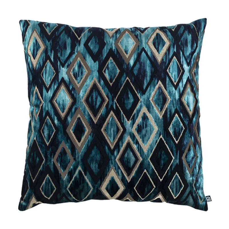 Sierkussen Samara - Turquoise - L60 B60