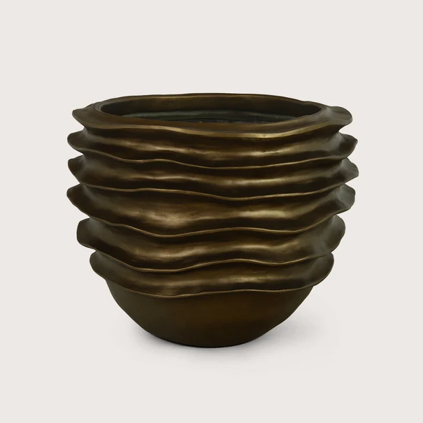 Plantenbak Vico - Goud - H56 D70