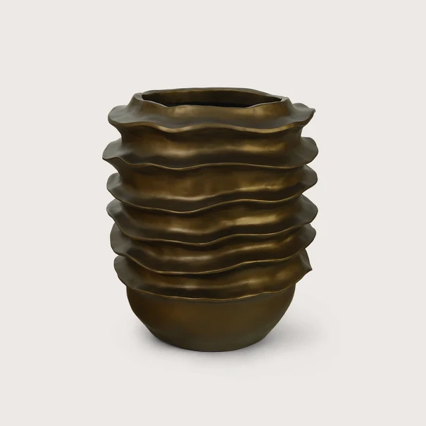 Plantenbak Vico - Goud - D50 H60