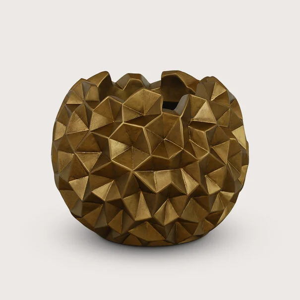 Plantenbak Krater - Goud - D41 H33