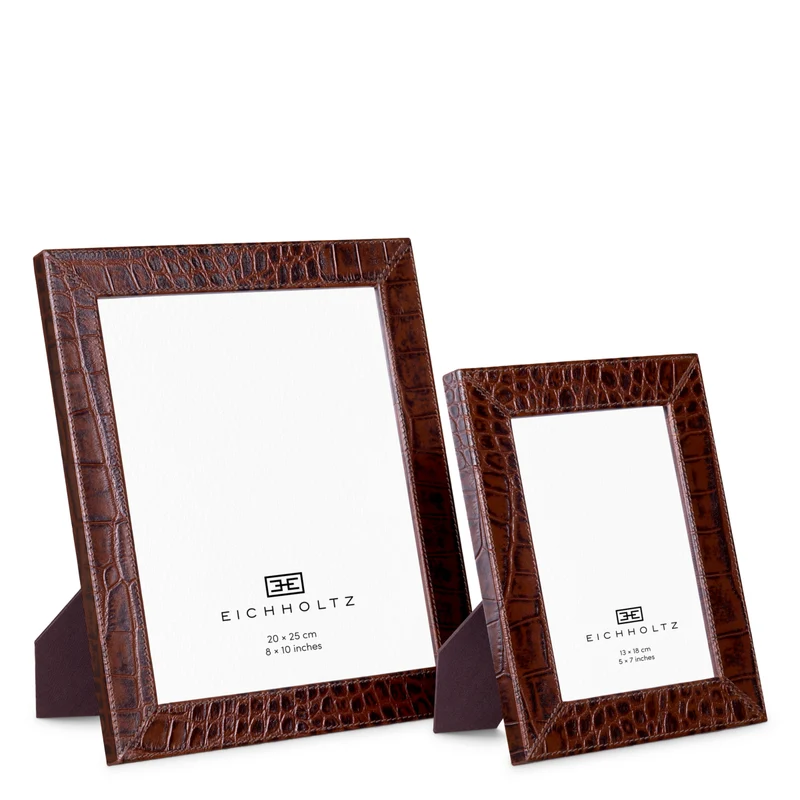 Fotolijstje Scaleo - Bruin (set van 2)