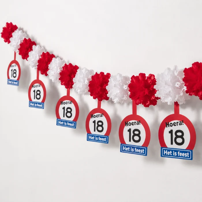Slinger Hoera 18 verkeersbord