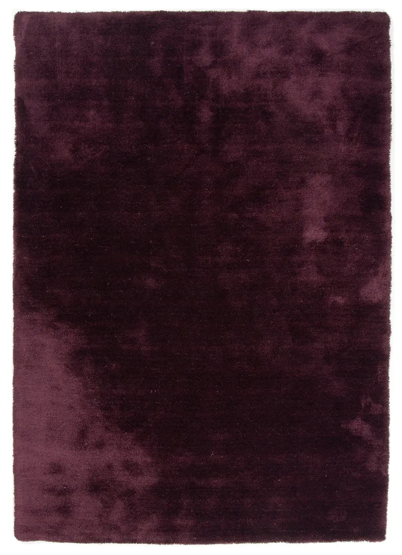 Vloerkleed Velvet Touch - Berry Noir