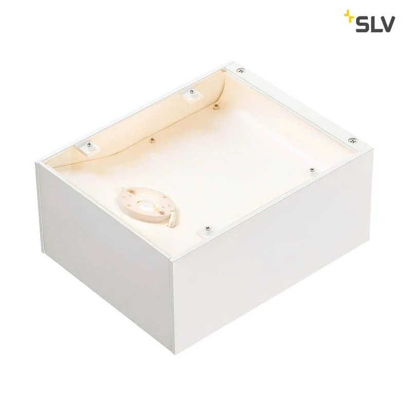 Shell 15 LED Wandaufbauleuchte Weiß