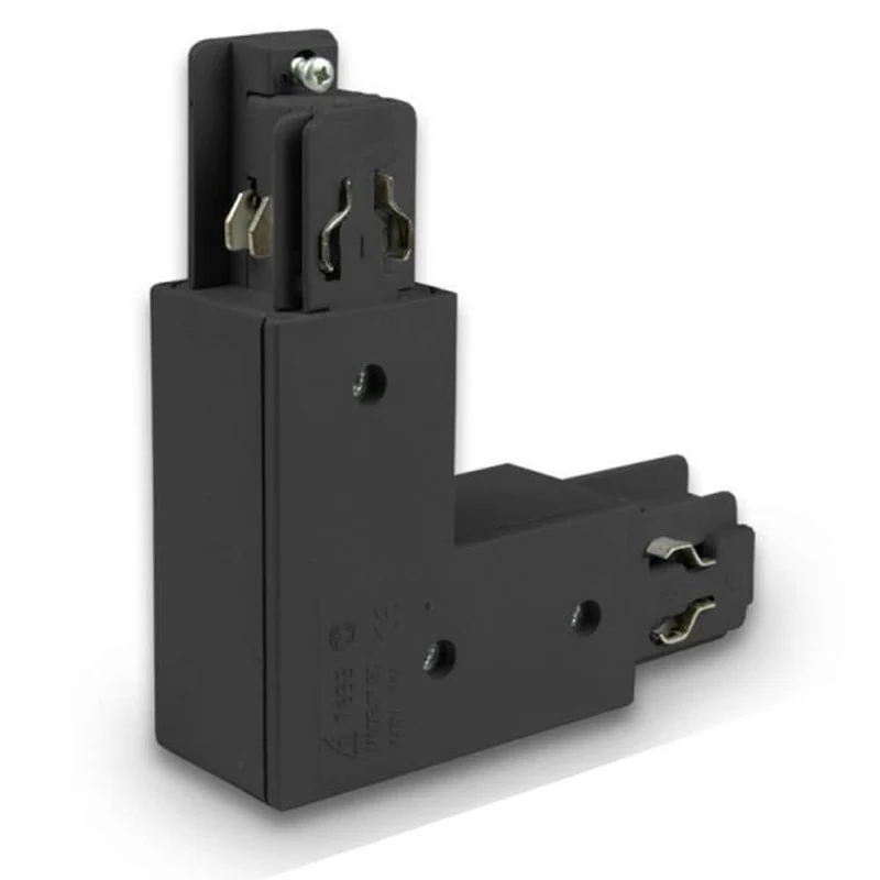 3-Phasen L-Verbinder Innen 90° Schwarz