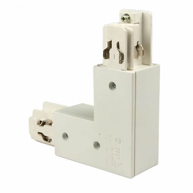 3-Phasen L-Verbinder Außen 90° Weiß