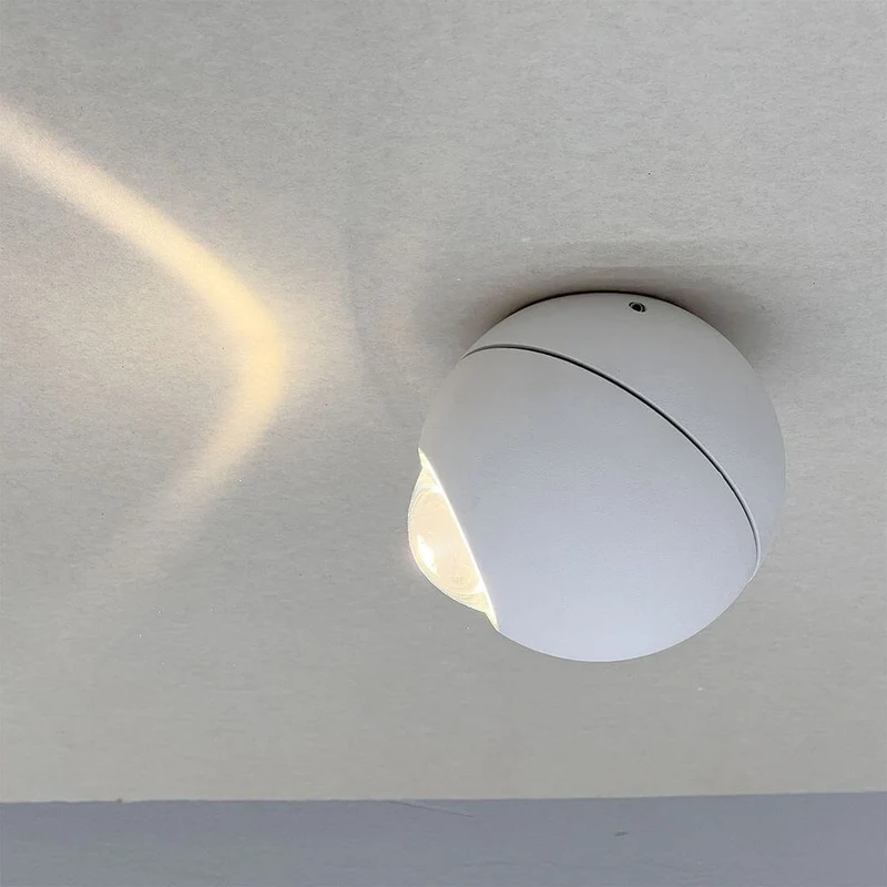LED Decken- & Wandleuchte schwenkbar Weiß