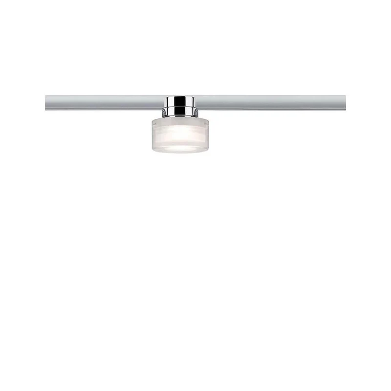 URail Ceiling Topa Dot 1x5,2W Chrom Klar Satin 230V