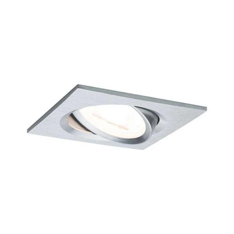 Einbauleuchte Nova eckig schwenkbar LED 3-stepdim 1x 6,5W GU10