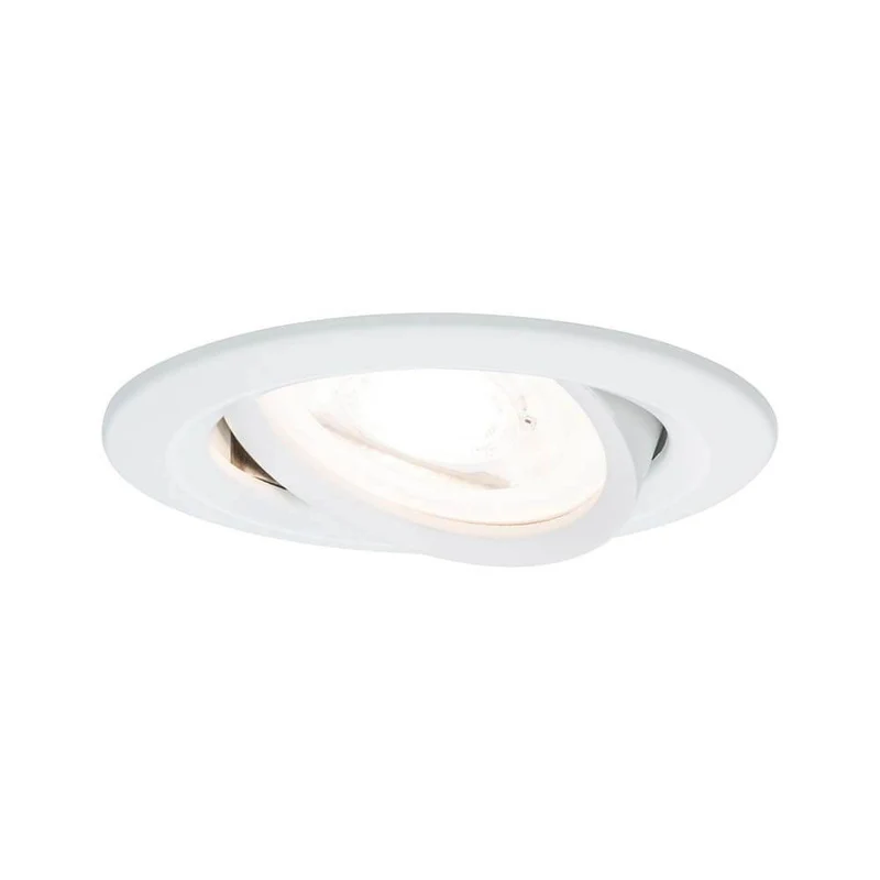 Einbauleuchte Nova rund schwenkbar LED 3stepdim 1x6,5W GU10 Weiß