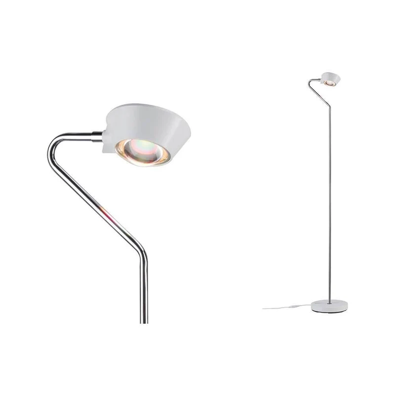 Ramos Stehleuchte dim LED 13W Weiß Chrom 230V
