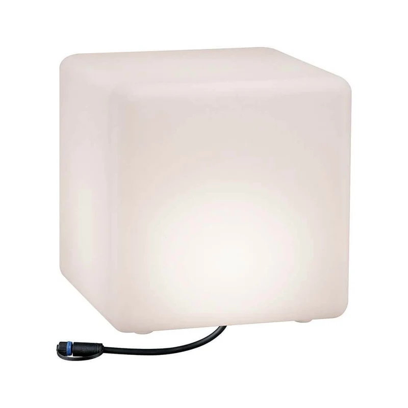 LED Plug & Shine Lichtobjekt Cube 30x30cm IP67 24V 3000K 575lm