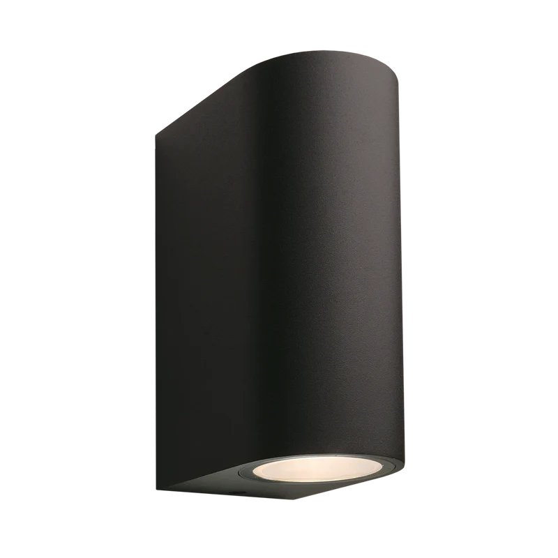 Garden Lights LED wandlamp Sibus Zwart 8W warm wit licht