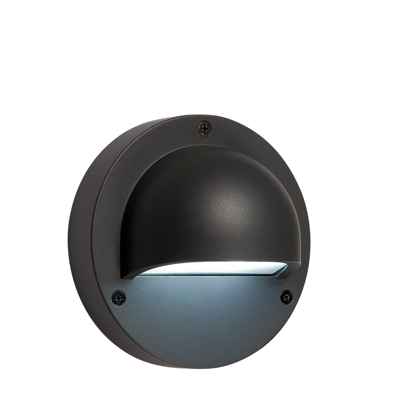 Garden Lights LED wandlamp Deimos Antraciet 1W warm wit licht