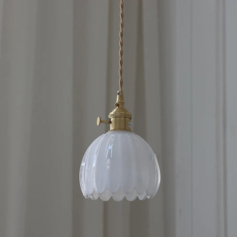 Scandinavische Glazen Hanglamp in Meerdere Kleuren