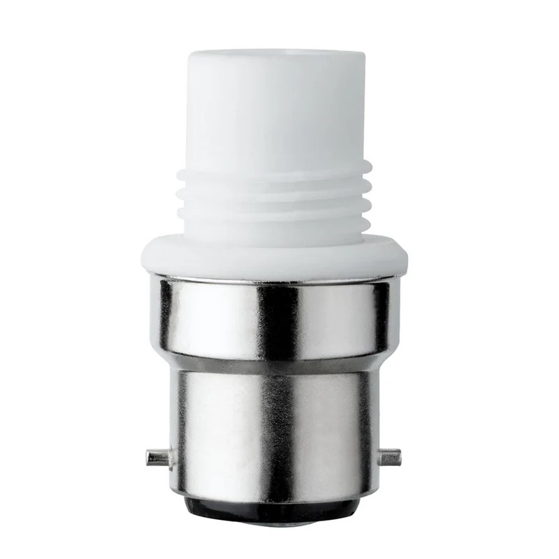 Minihalogen Sockel für G9 Stiftsockel B22d Weiß