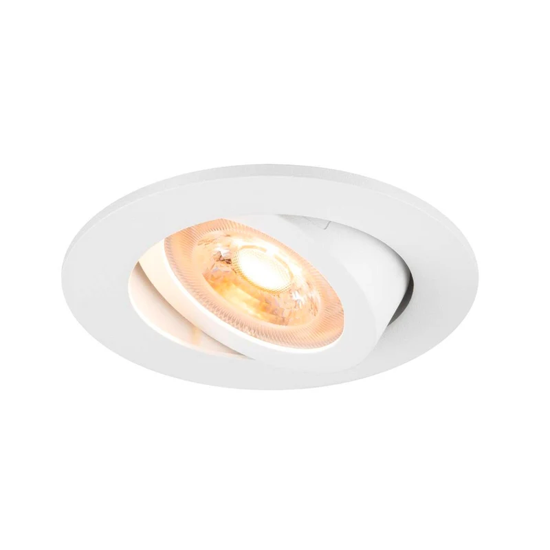 New Tria 68® Deckeneinbauleuchte, Rund, 10W GU10, Weiß