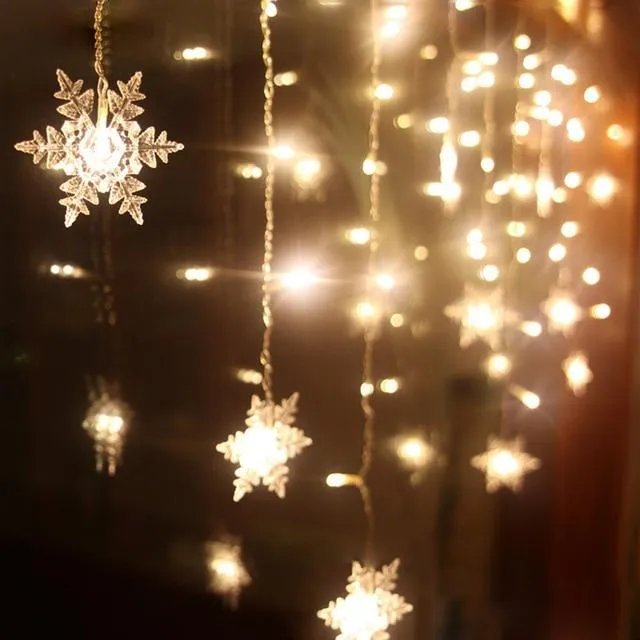 Sneeuwvlok Hangverlichting – Warme Winterse Sfeer