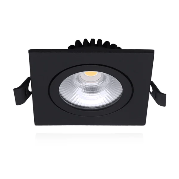 LED INBOUWSPOT | LAOM | SLIM-FIT | 6W | DIM | ZWART | CCT-SWITCH